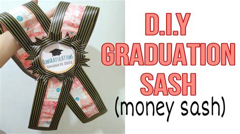 Money Graduation Garland Money Sash For Graduates 2023 Youtube