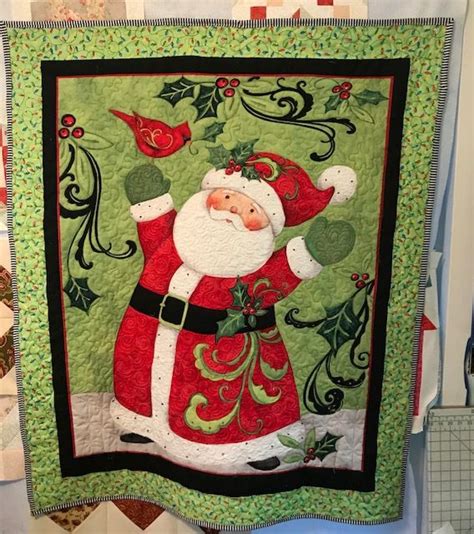 Santa Fabric Panel By Springs Creative And Best Tree On The Lot Holiday