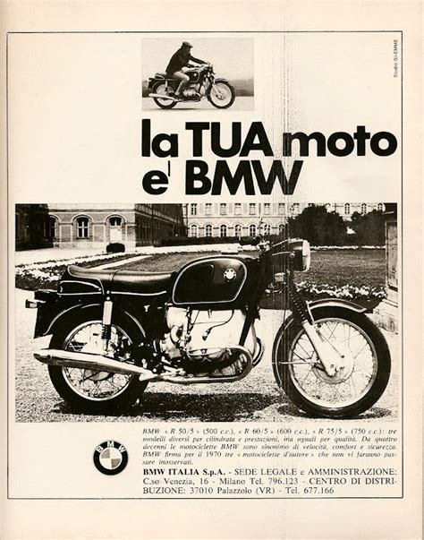 Racing Cafè Vintage Brochures Bmw 1971 Italy
