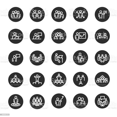 Business People Icons Stock Illustration Download Image Now Adult