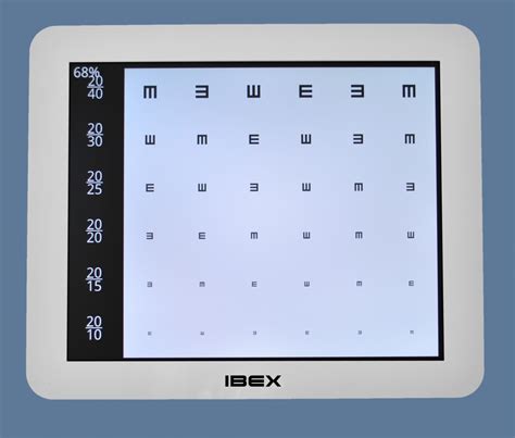 Led Vision Acuity Snellen Eye Test Chart And Patient Education Systems