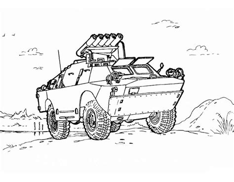 army vehicles coloring pages    print
