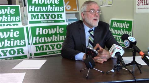 Howie Hawkins Presents Progressive Tax Reforms To Save Syracuse From