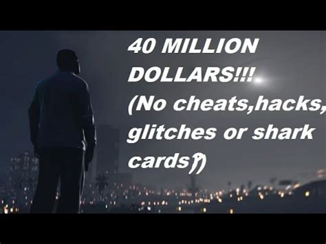 Gift cards are delivered in text format and contain just the code. GTA 5 Online - PASSING 40 MILLION DOLLARS!! (No Cheats,shark cards,glitches,cheats etc) [Xbox ...
