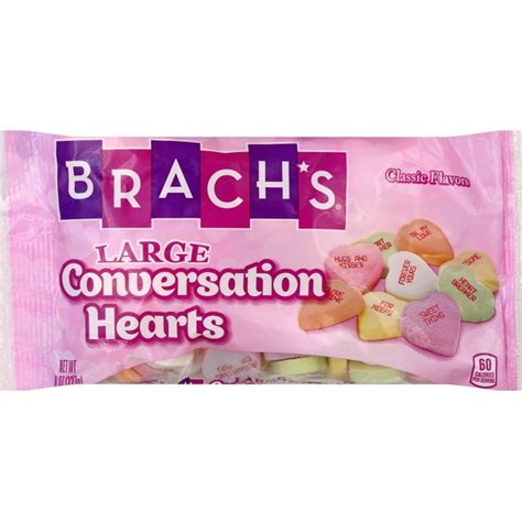 Brachs Conversation Hearts Classic Flavors Large 8 Oz Instacart