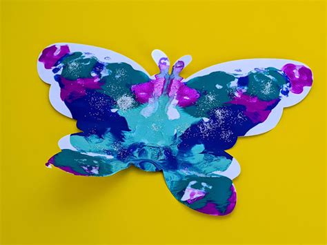 Colorful Butterfly Symmetry Art Activity For Kids Crafting A Fun Life