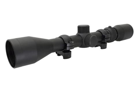 Weaver 3 9x40mm Riflescope With Dual X Reticle And Scope Rings