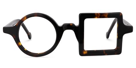 These Asymmetric Glasses Are Great For Prescription Glasses Or Bold Eyeglasses Made From