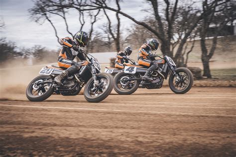 Harley Davidson Factory Flat Track Team Races Into 2020 Aft Supertwins