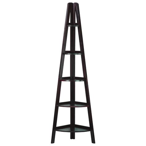 Shop items you love at overstock, with free shipping on everything* and easy returns. Casual Home Espresso 5-Shelf Corner Ladder Bookcase-176-33 ...