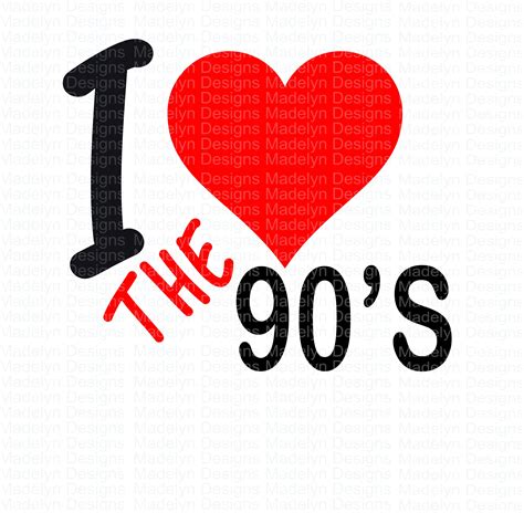 I love the 90s | Etsy