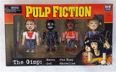 2004 Neca Ge Oms Pulp Fiction The Gimp Scene Block Style Action
