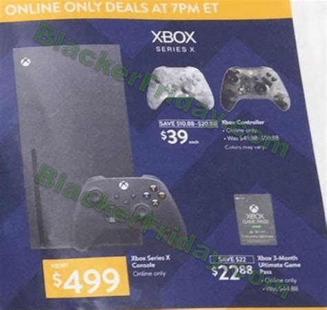 What Stores Are Selling Xbox Series X On Black Friday - Xbox Series X Black Friday 2021 Sales & Deals - Blacker Friday