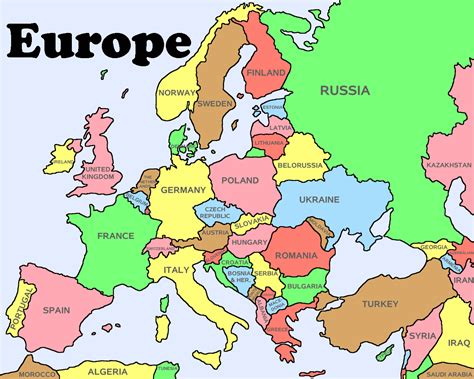 Elgritosagrado Fresh Map Of Europe With Turkey