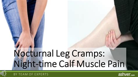 Nocturnal Leg Cramps Night Time Calf Muscle Pain Youtube