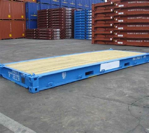 40ft Platform Flat Rack Iso Cargostore Worldwide
