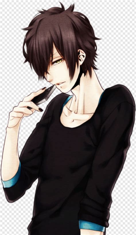 Anime Guy Anime Boy With Brown Hair Png Download 356x616 2750202 Png Image Pngjoy