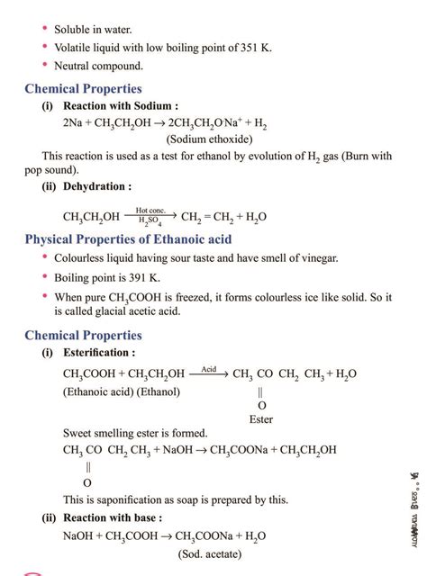 Class 10 Science Carbon And Its Compound Notes All Important Notes