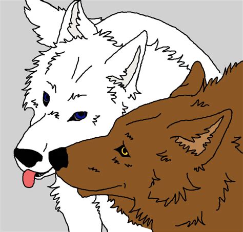 Wolf Couple By Beforeearth On Deviantart