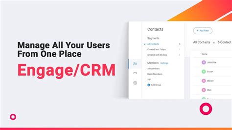 Manage All Your Users From One Place Engagecrm Youtube