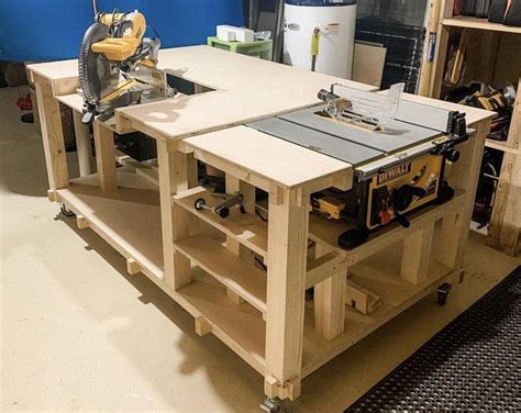 Folding Work Bench Wall Mountable Build Plans Imperial Us Etsy