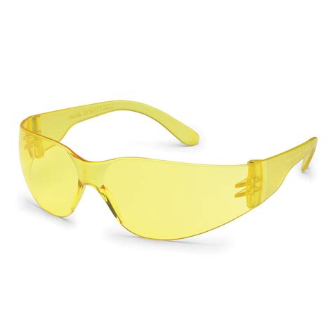 Starlite Sm Safety Glasses Amber Lens
