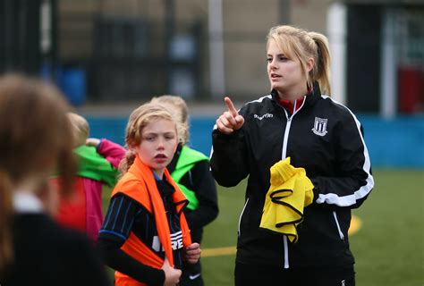 Female Football Coaching Network Staffordshire Fa