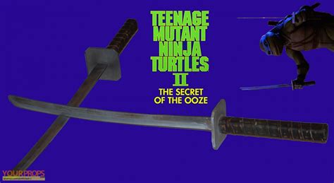 Teenage Mutant Ninja Turtles 2 Leonardos Mark Caso Hero Katana