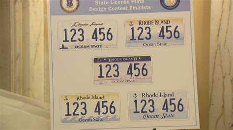 Time Is Running Out To Vote In Rhode Islands New License Plate Design