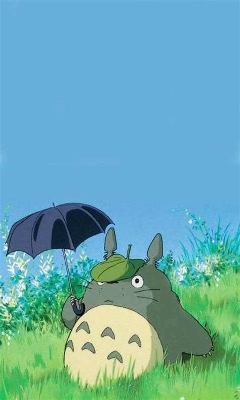 Cute Totoro Wallpapers 🌸🌸 Studio Ghibli Background Ghibli Art