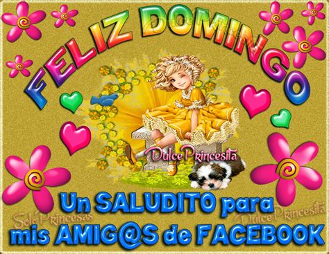 Imágenes Y Carteles Feliz Domingo Un Saludito Para Mis Amigs De Facebook