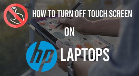 How To Turn Off Touch Screen On Hp Error Code 0x