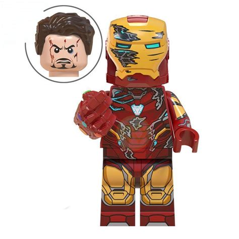 Iron Man After Fight Marvel Super Heroes Lego Toys Minifigure
