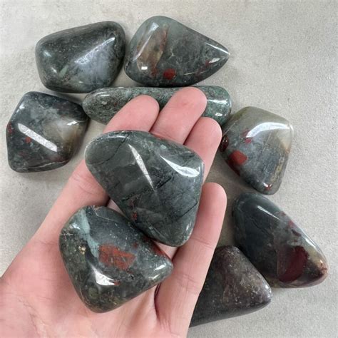 Bloodstone Africa Tumbled Stones Xxl 350g Chakra Wholesale