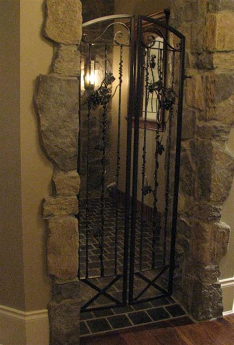 Wine Cellar Gates Door Sylvans Custom Ironworks Inc