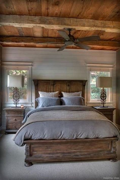 95 Amazing Rustic Master Bedroom Decorating Ideas Farmhouse Style