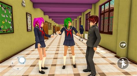 Anime High School Girl Yandere Simulator Sakura School Japanese Girl