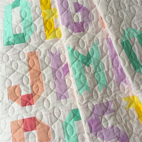 Kristine Egede Free Alphabet Quilt Block Pattern Michele Crawford