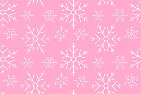 Pink Snowflake Background Vector Art Icons And Graphics For Free Download