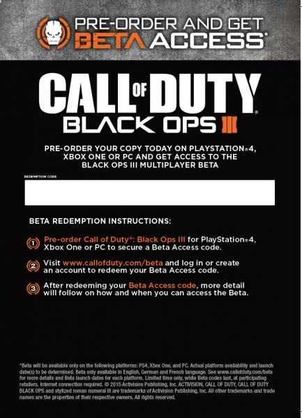New Pre Order Bonuses Revealed For Call Of Duty Black Ops Iii Gamestock