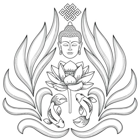 Buddha Coloring Pages At Free Printable Colorings