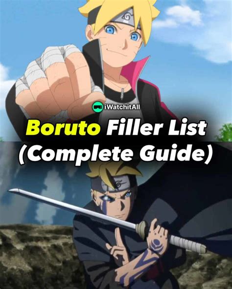 Boruto Filler List Complete Guide Iwa