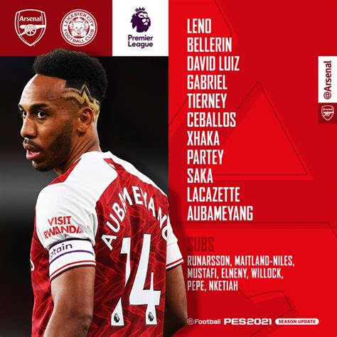 아스널, 다음 시즌 예상 라인업 등장.다섯 자리나 바뀌었네? 공홈 아스날 Vs 레스터시티 선발라인업 - 포텐 터짐 최신순 ...