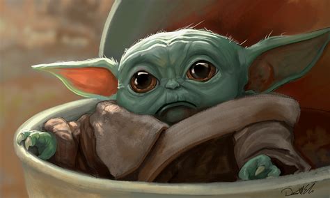 Artstation Baby Yoda