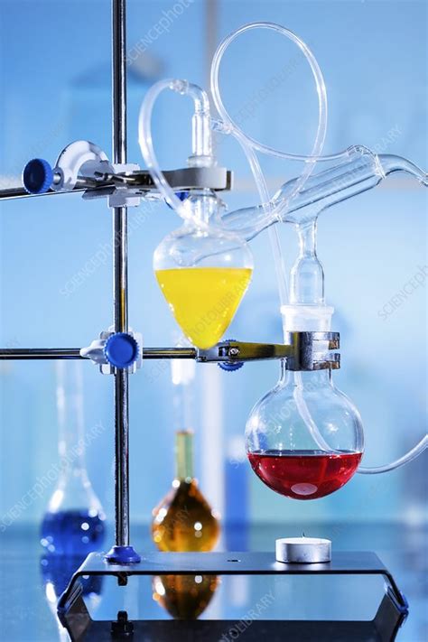 Chemistry experiment - Stock Image - F008/2146 - Science ...