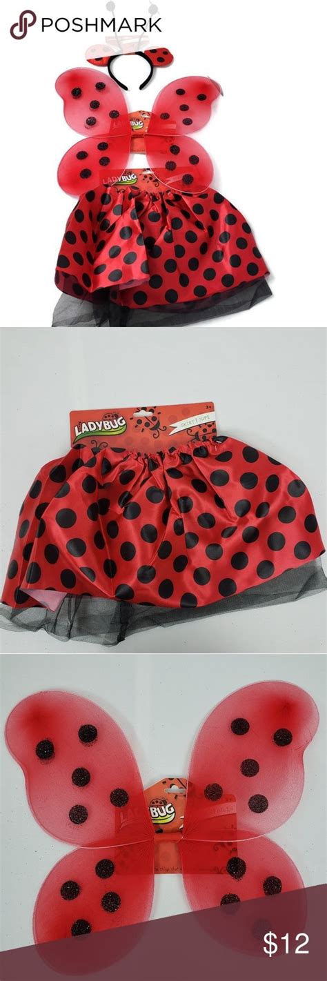 Girls 3t Ladybug Halloween Costume Nwt Halloween Costumes Costumes