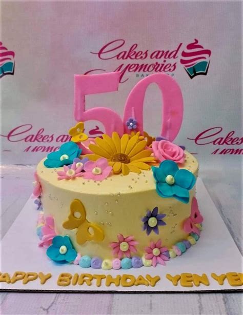 Fifty Cake 1131 Cakes And Memories Bakeshop