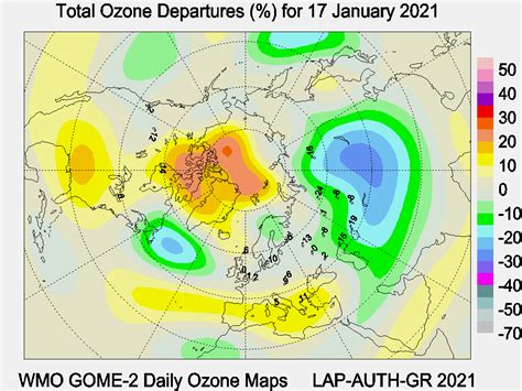 Ozonemaps Wmo Ozone Maping Centre