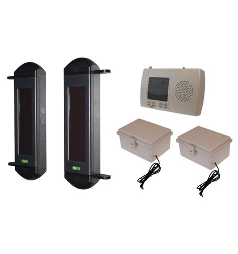 1b Solar Powered Wireless Perimeter Alarm And Rechargeable Power Packs