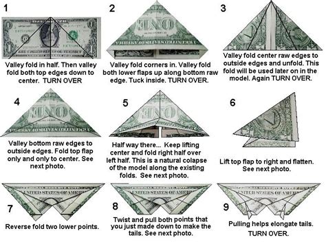 Luthfiannisahay Dollar Bill Butterfly Origami Instructions